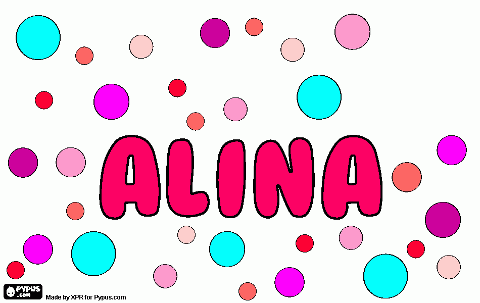 Alina kleurplaat