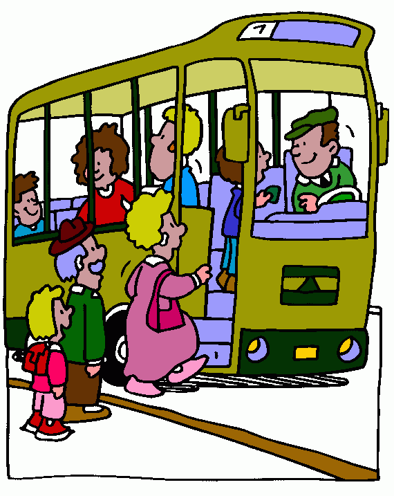 bus kleurplaat