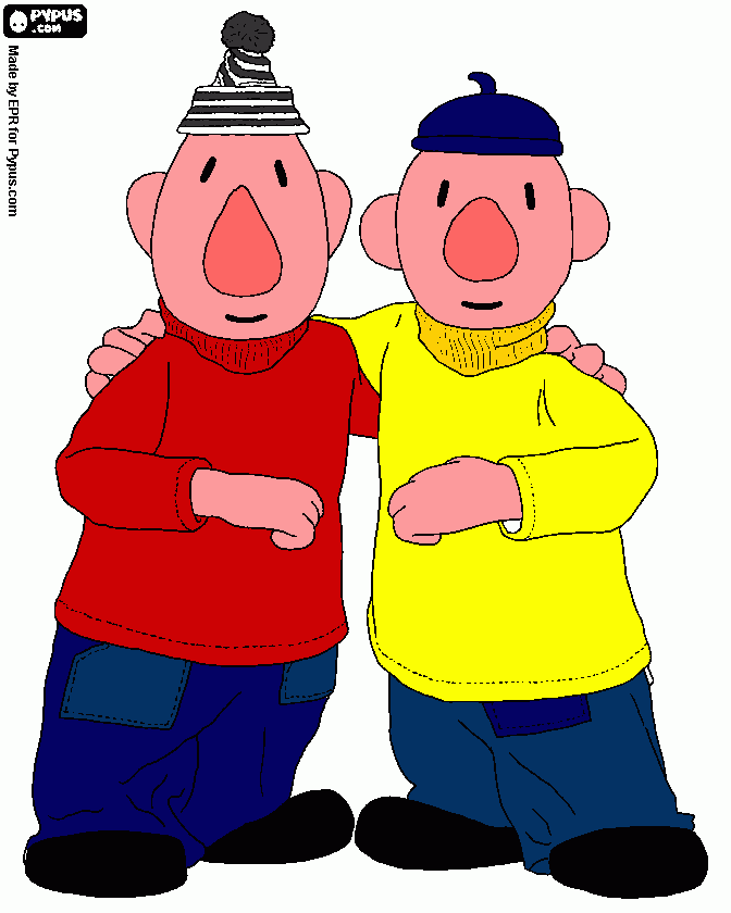 buurman kleurplaat
