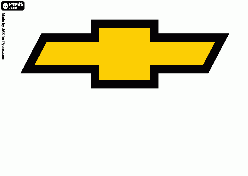 chevy kleurplaat