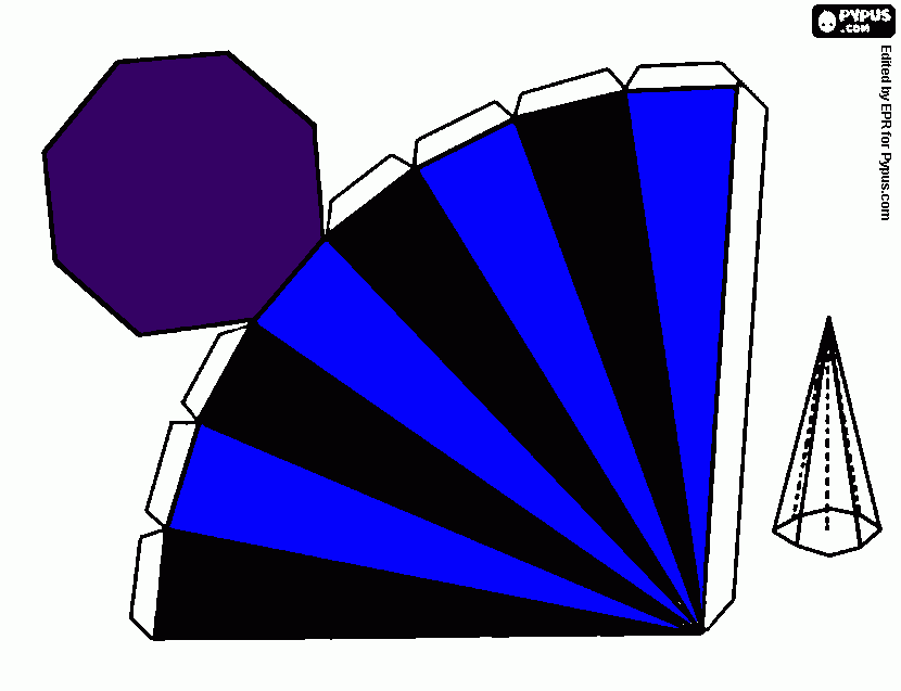 hexigon prim kleurplaat