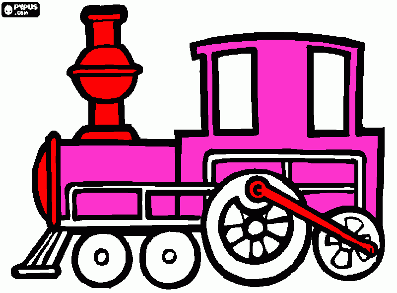 loco kleurplaat