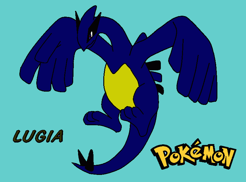 lugia kleurplaat