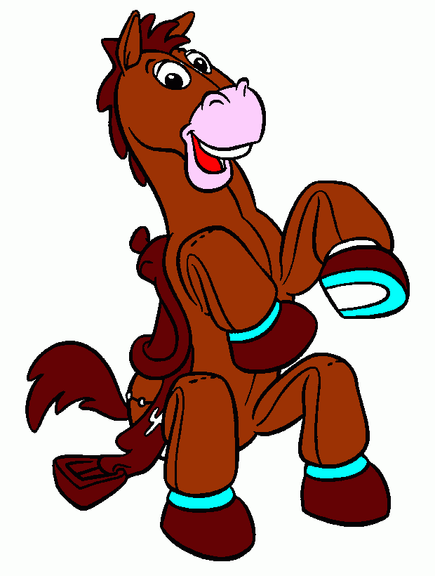 paard kleurplaat