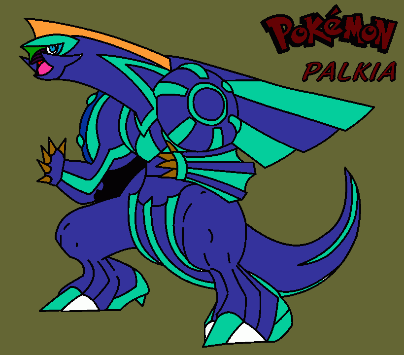 palkia kleurplaat