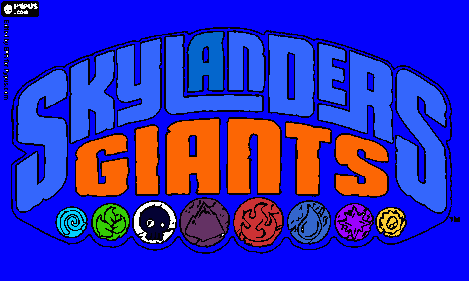 skaylaners kleurplaat