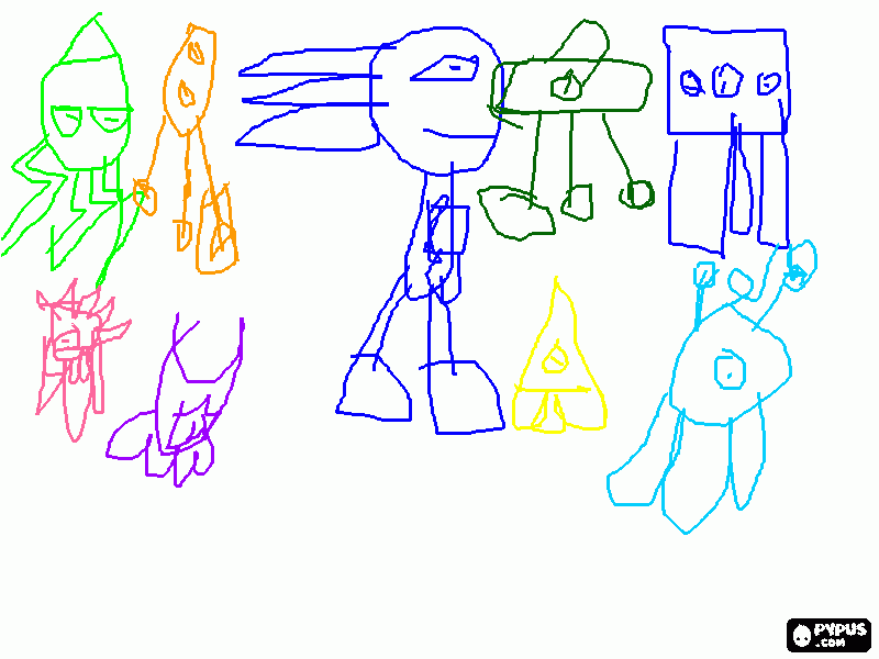 sonic colors tekening  kleurplaat