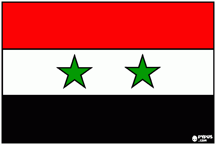 syrie  kleurplaat