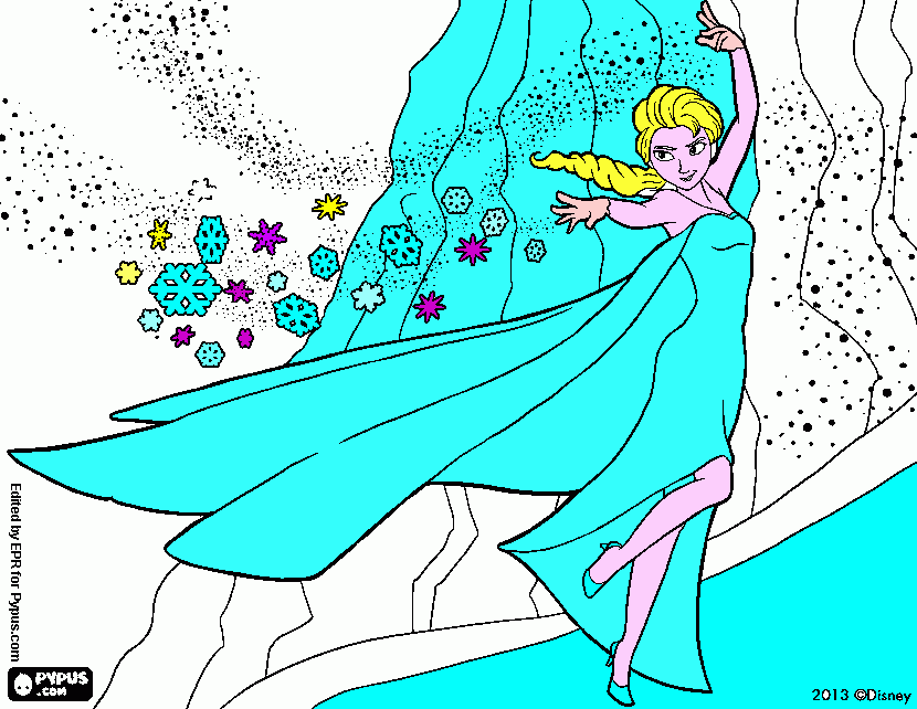 tekening kiana kleurplaat