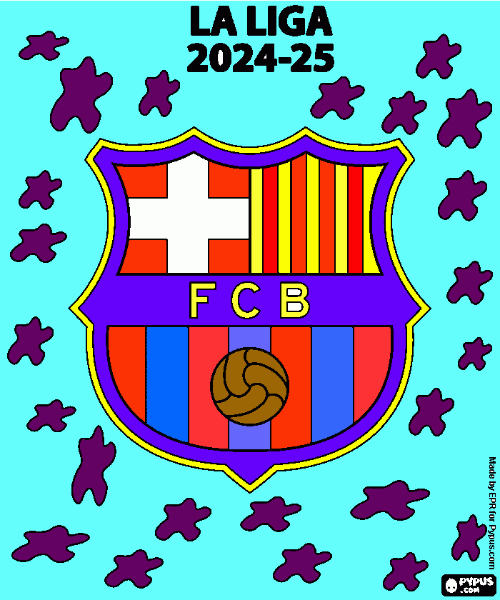 tekening Mathieu FCB kleurplaat