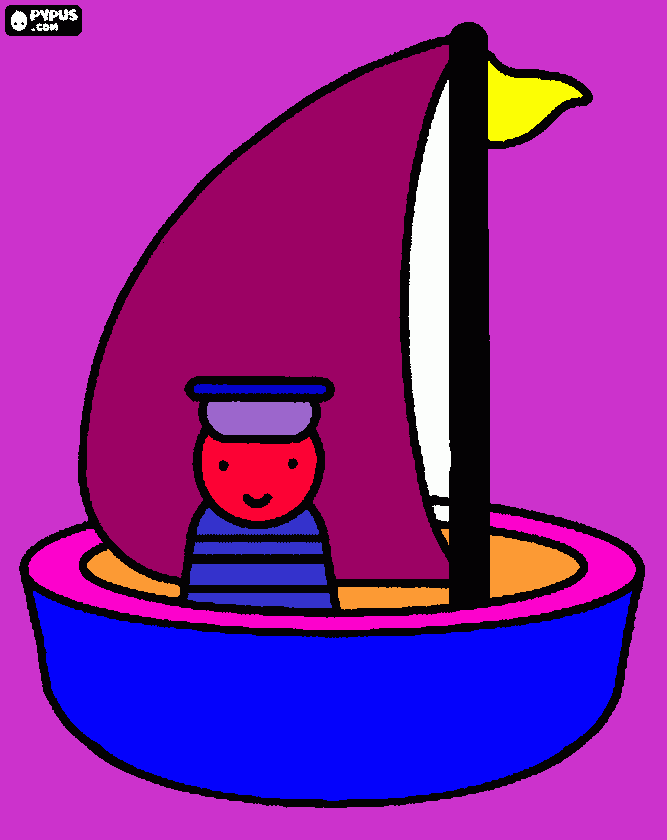 tekening mona kleurplaat