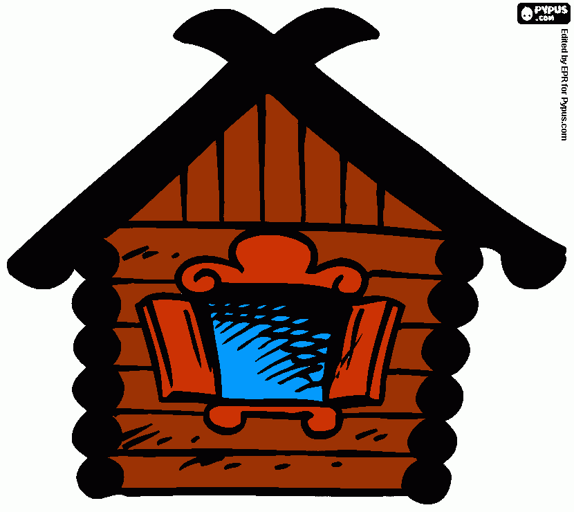 vogelhuisje kleurplaat