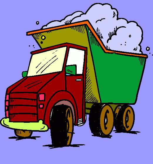 Vrachtwagen kleurplaat