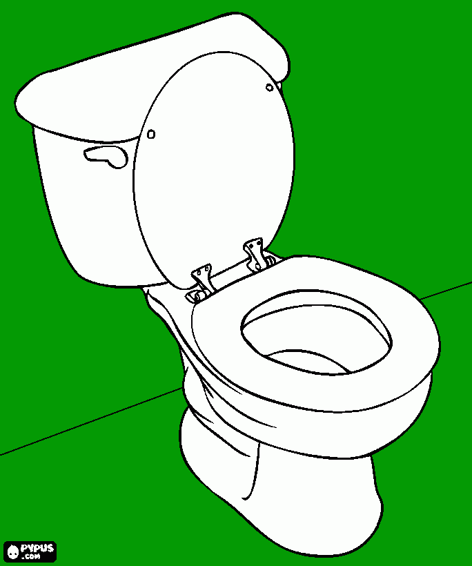 wcpot kleurplaat