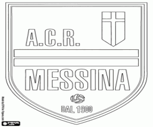 ACR Messina schild kleurplaat