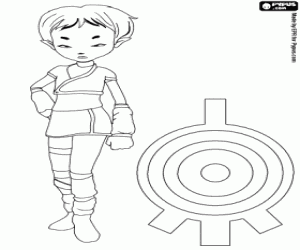 Aelita Schaeffer, Code Lyoko kleurplaat