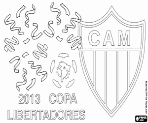 Atletico Mineiro, Libertadores 2013 kleurplaat