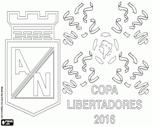 Atlético Nacional, Libertadores 2016 kleurplaat