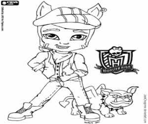 Baby Clawd kleurplaat