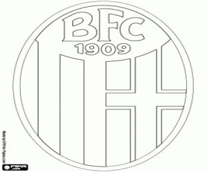 Bologna FC 1909 embleem kleurplaat