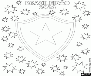 Botafogo, Brasileirão 2024 kleurplaat