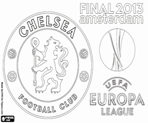 Chelsea FC, Europa League 2012-13 kleurplaat