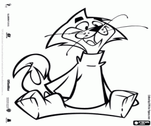 Choo-Choo, Top Cat en zijn bende kleurplaat