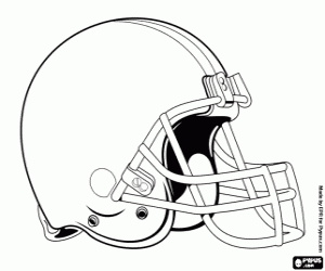 Cleveland Browns logo kleurplaat