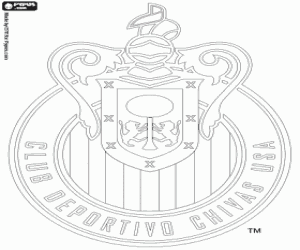 Club Deportivo Chivas USA logo kleurplaat