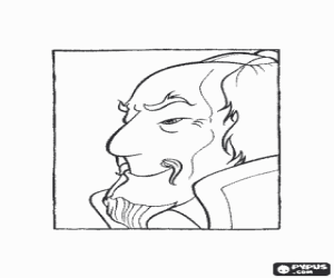 Confucius, het Confucianisme kleurplaat