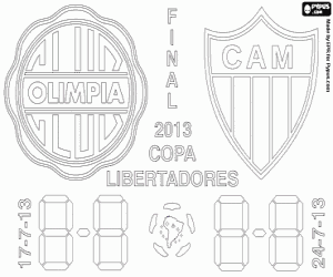 Copa Libertadores, finale 2013 kleurplaat