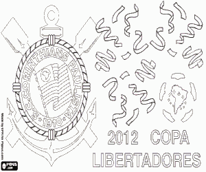 Corinthians, Copa Libertadores 2012 kleurplaat