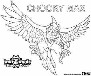 Crooky Max, Invizimals Shadow Zone kleurplaat