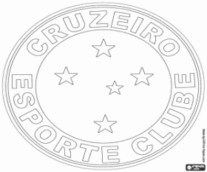 Cruzeiro logo kleurplaat