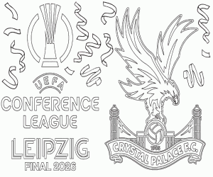 Crystal Palace, Conference League 2026 kleurplaat