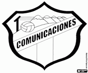CSD Comunicaciones logo kleurplaat