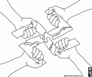 Dag van de overwinning, 8 mei 1945 kleurplaat