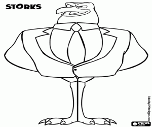 De algemeen directeur Hunter kleurplaat