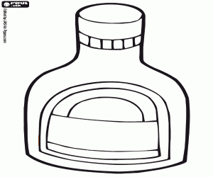 De barbecue saus kleurplaat