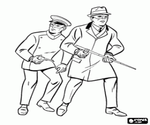 De Green Hornet, een held kleurplaat