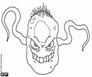 De kwade Hannibal Roy Bean kleurplaat