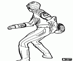 De lancering van de schijf van licht kleurplaat