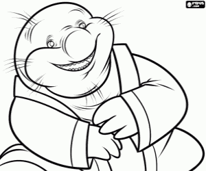 De worm Nim Galuu van Epic kleurplaat