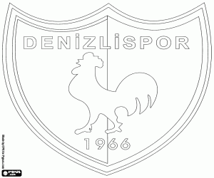 Denizlispor badge kleurplaat