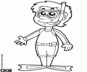 Duiker met neopreen kleurplaat