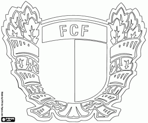 Embleem van FC Famalicão kleurplaat