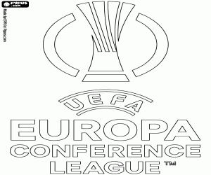 Europa Conference League, logo kleurplaat