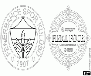 Fenerbahçe BS, EuroLeague 2024-2025 kleurplaat