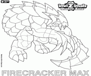 Firecracker Max, Invizimals Shadow Zone kleurplaat