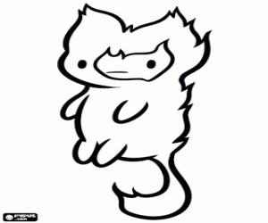 Flambo, Tijd voor Avontuur karakter kleurplaat